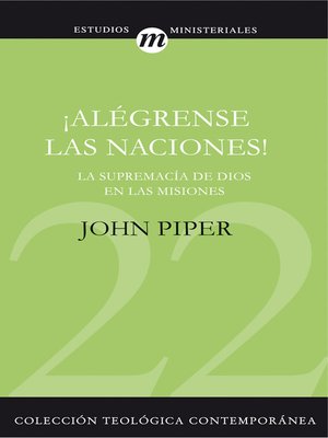 cover image of ¡Alégrense las naciones!